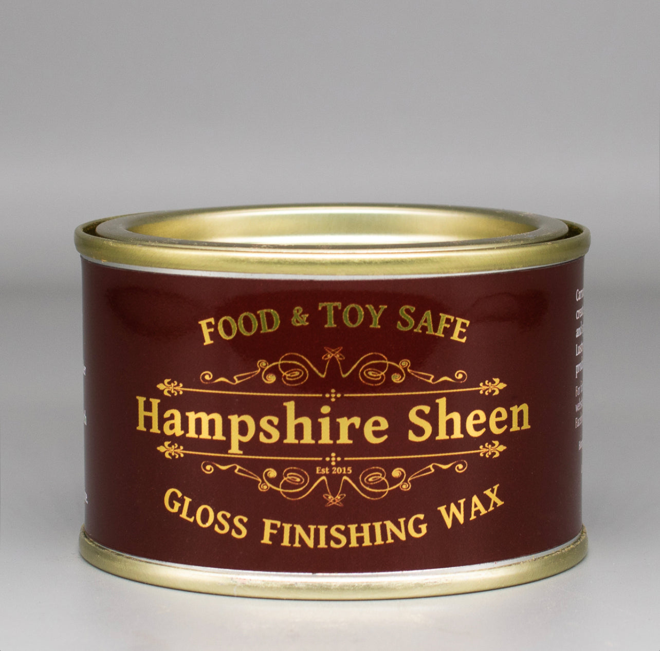 Gloss Finishing Wax | Food & Toy Safe | Hampshire Sheen