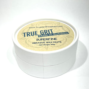 True Grit Superfine Abrasive Paste | Made in Yorkshire | For Resins and Lacquers