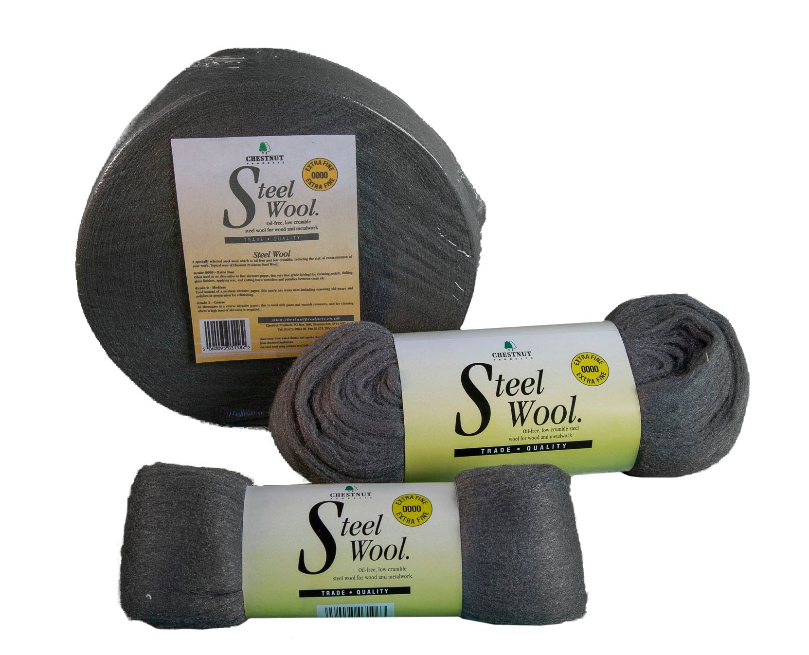 Chestnut Products Steel Wool | Woodturning & Woodworking