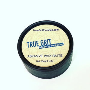 True Grit Woodturners Abrasive Paste | Made in Yorkshire | Abrasive Wax Paste