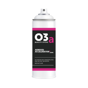 O3a Aerosol Accelerator for CA Adhesive | Non Staining, 200ml | Pen Finishing