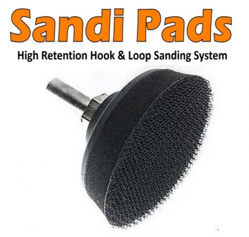 SP004 | 75mm Backed Velcro Pad | Sandi Pads