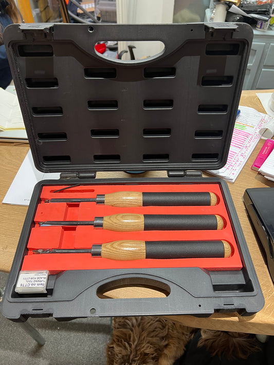 Mini Turning Tool Set 3pc