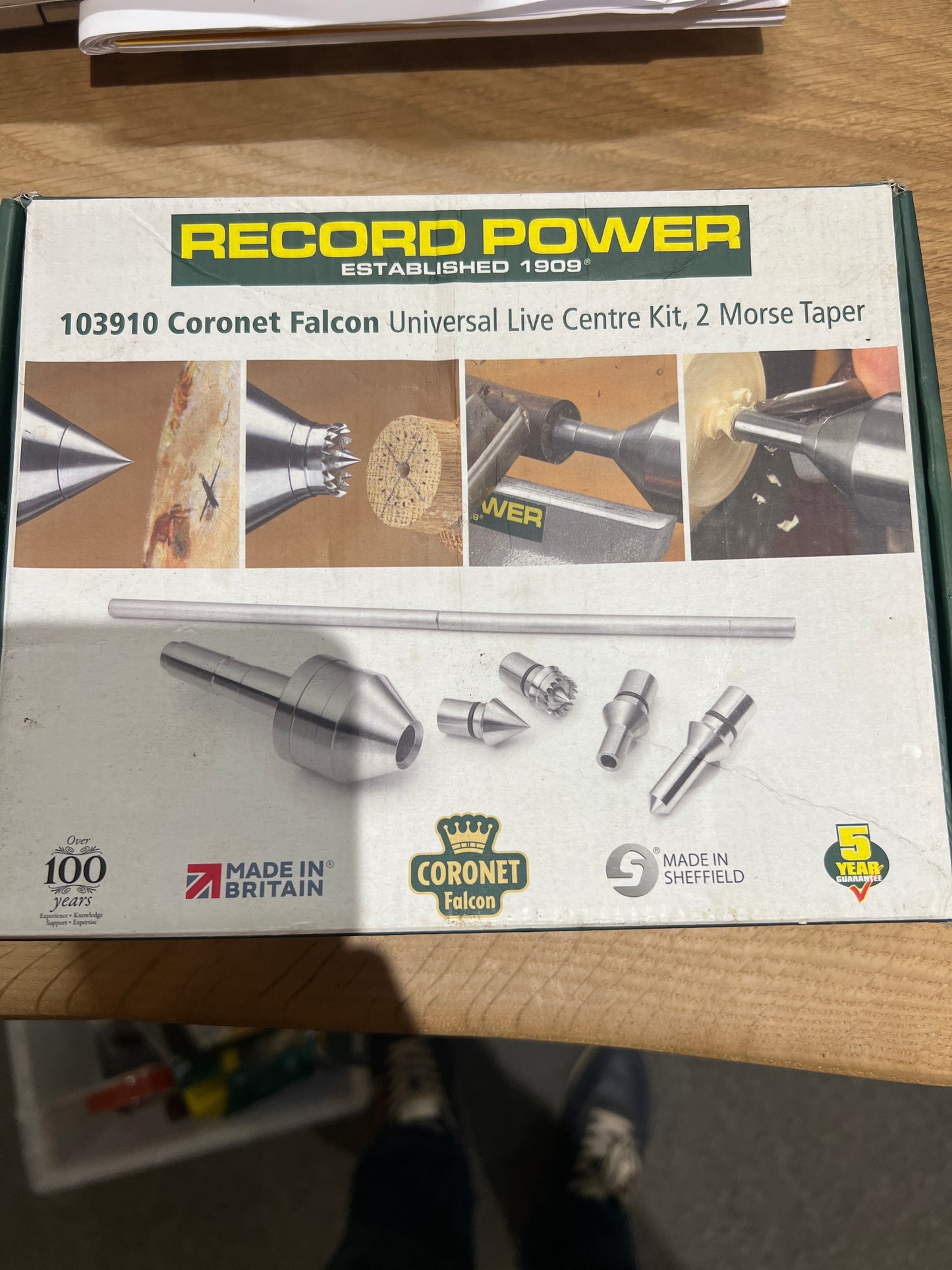 103910 Coronet Falcon | Universal Live Centre Kit | 2MT | Record Power