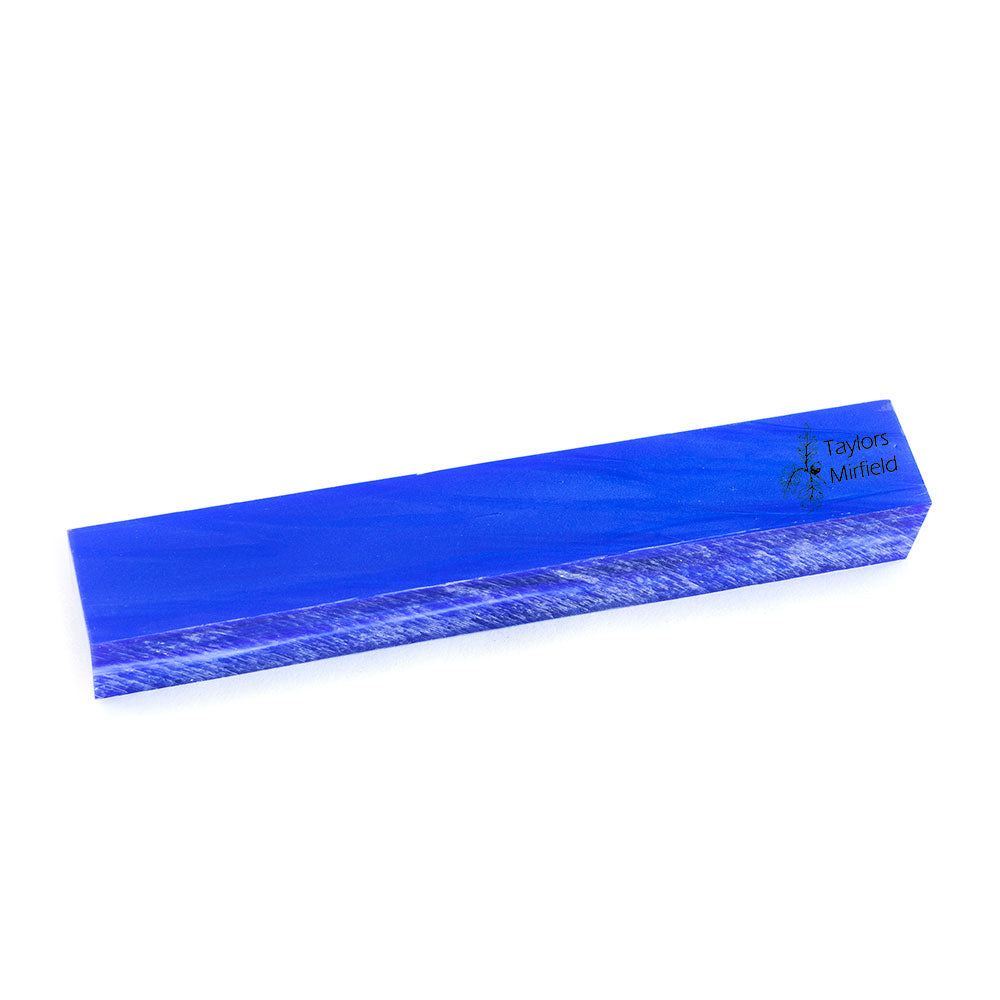 Deep Blue Pearl | Kirinite Pen Blank | Pearl Series