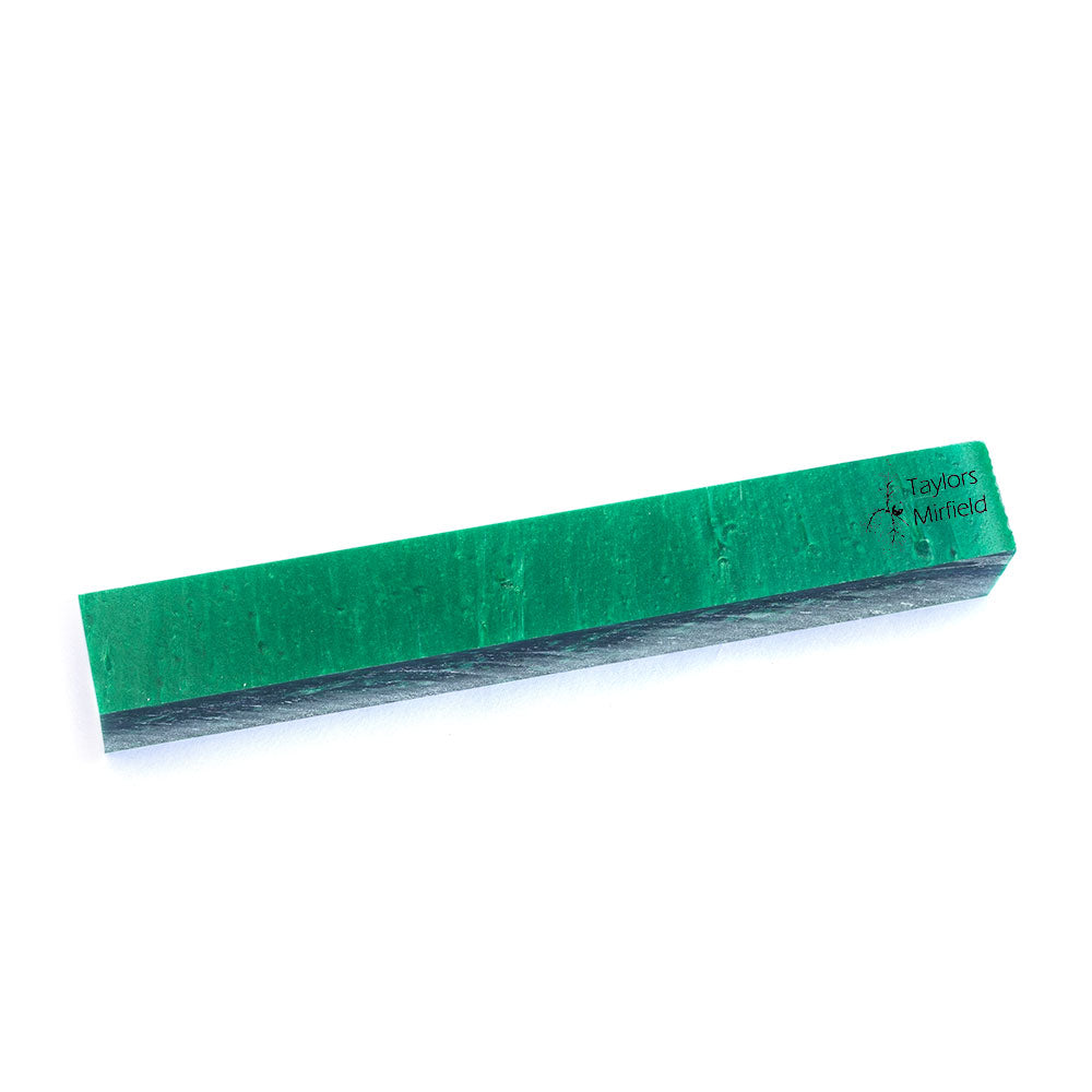 Green Ice Kirinite Pen Blank Ice Series