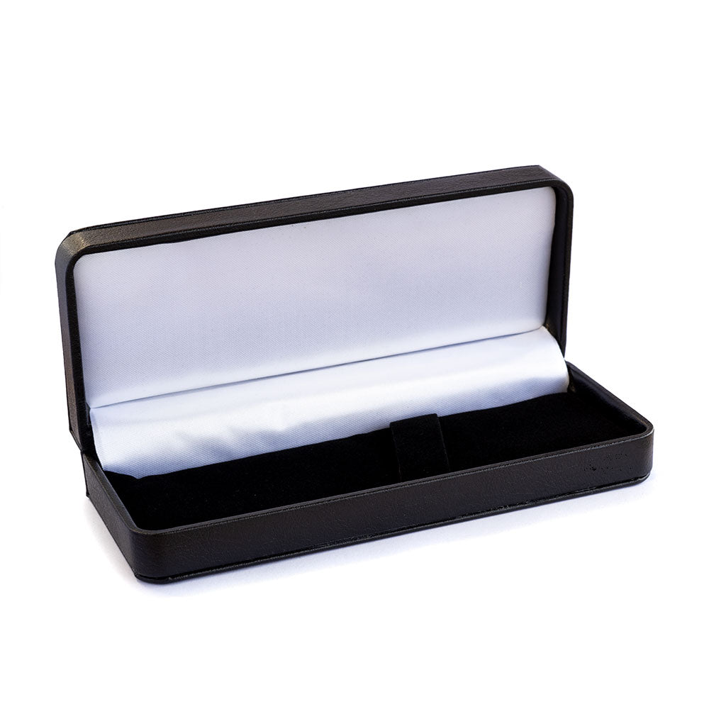 Black Leatherette Pen Box