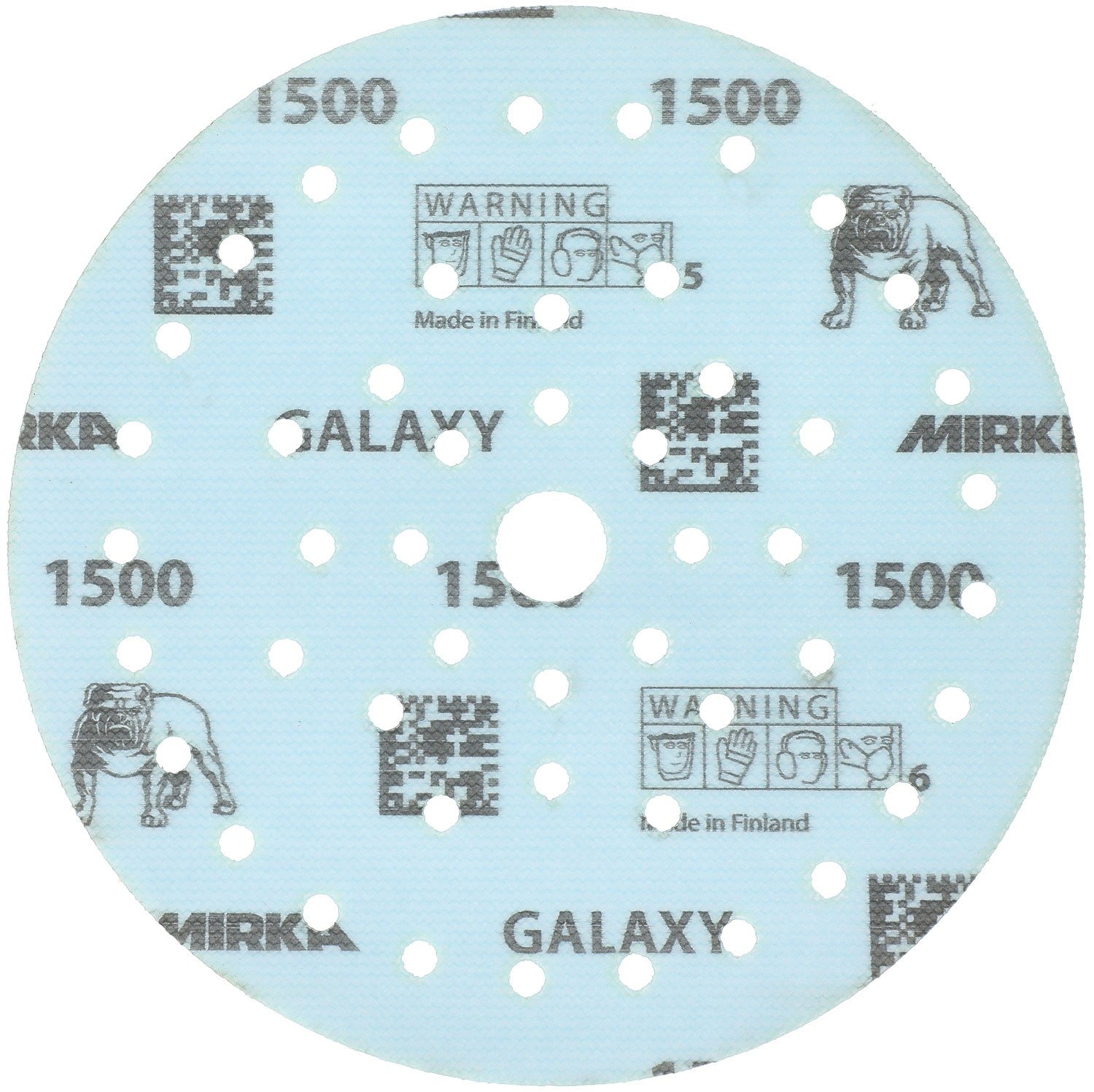 Mirka Abranet® HD - 15 Holes - 150mm Disc Range