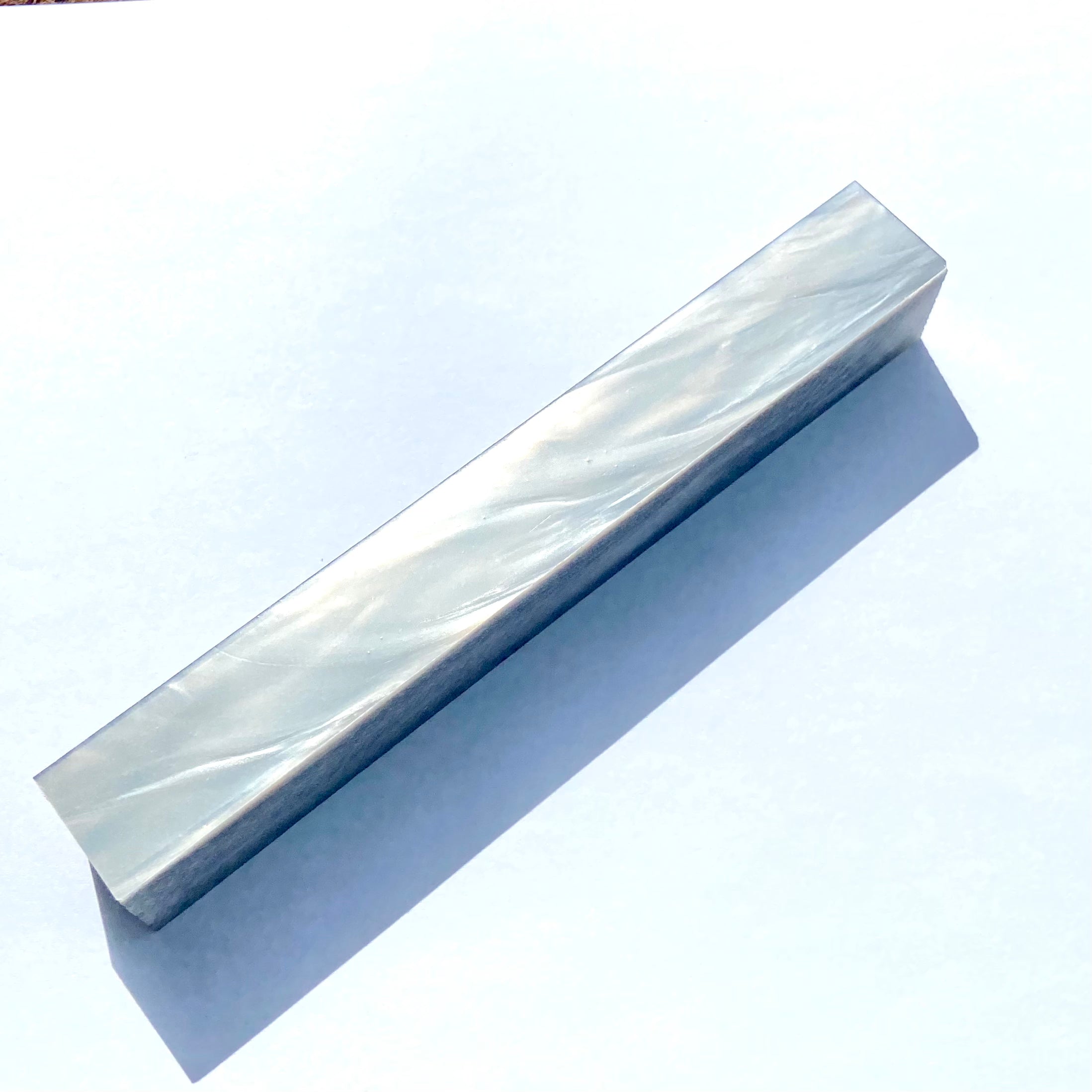 Silver Pearl l Kirinite Pen Blank Pearl Series