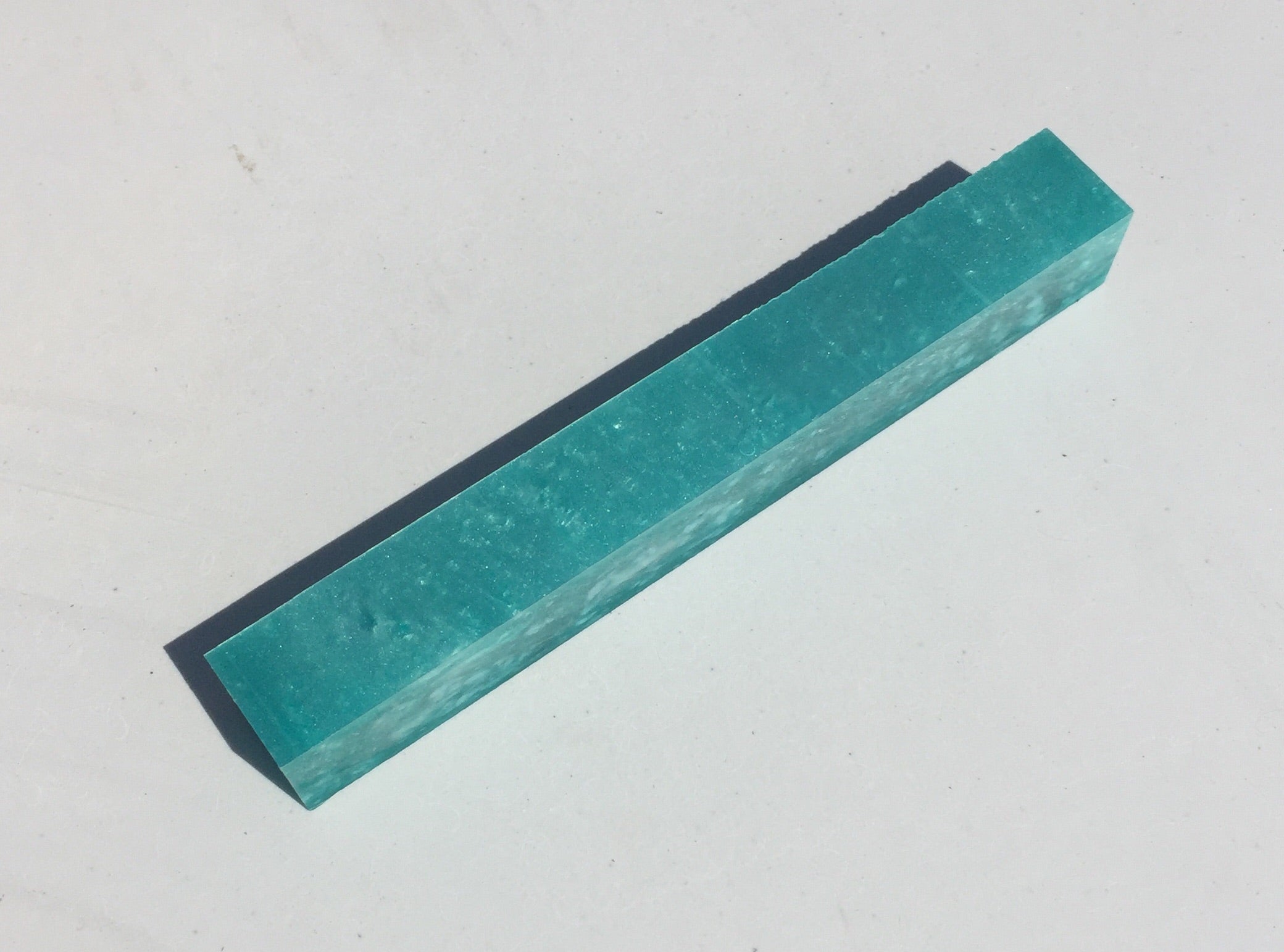 Turquoise Ice Kirinite Pen Blank Ice Series