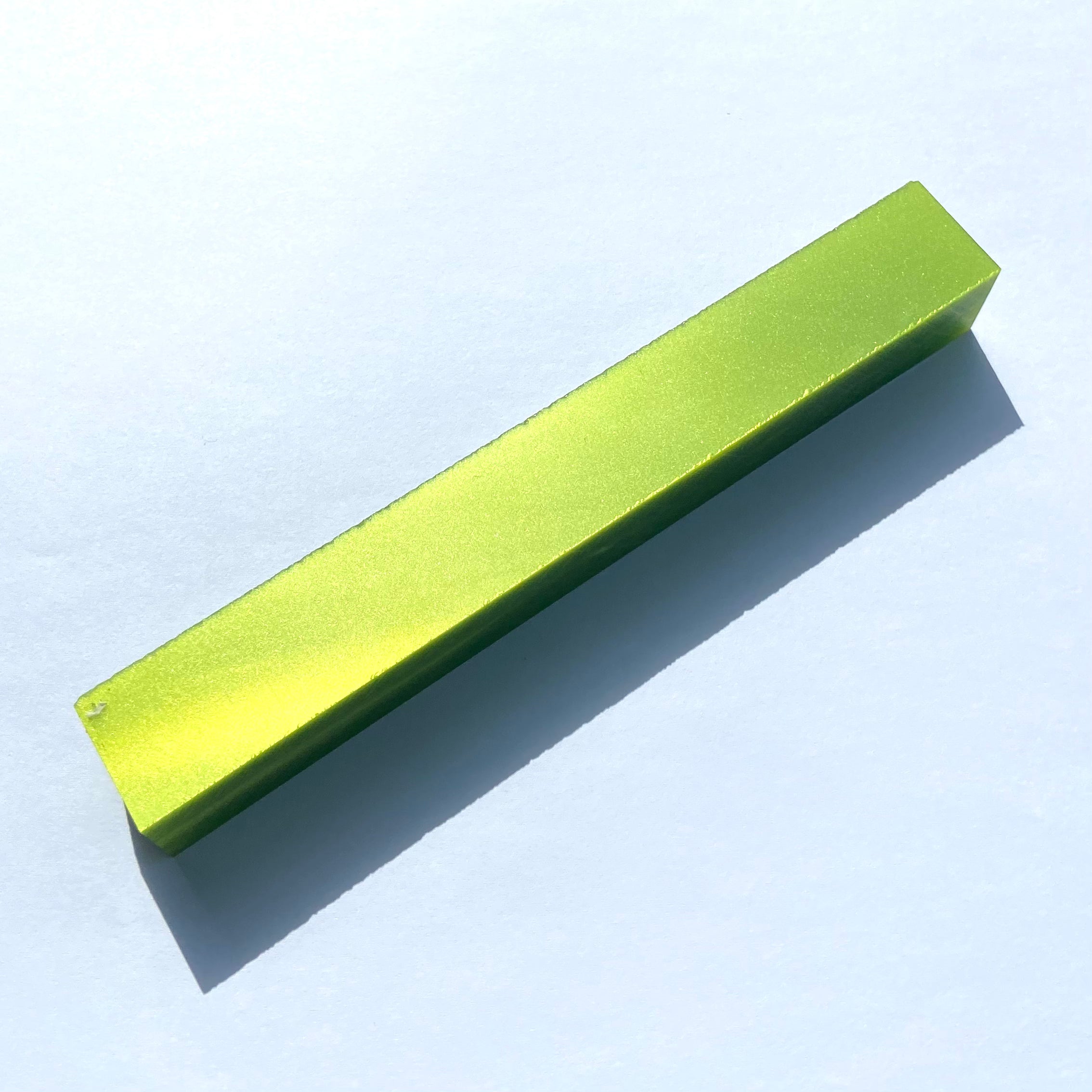 Toxic Green Pearl l Kirinite Pen Blank Pearl Series