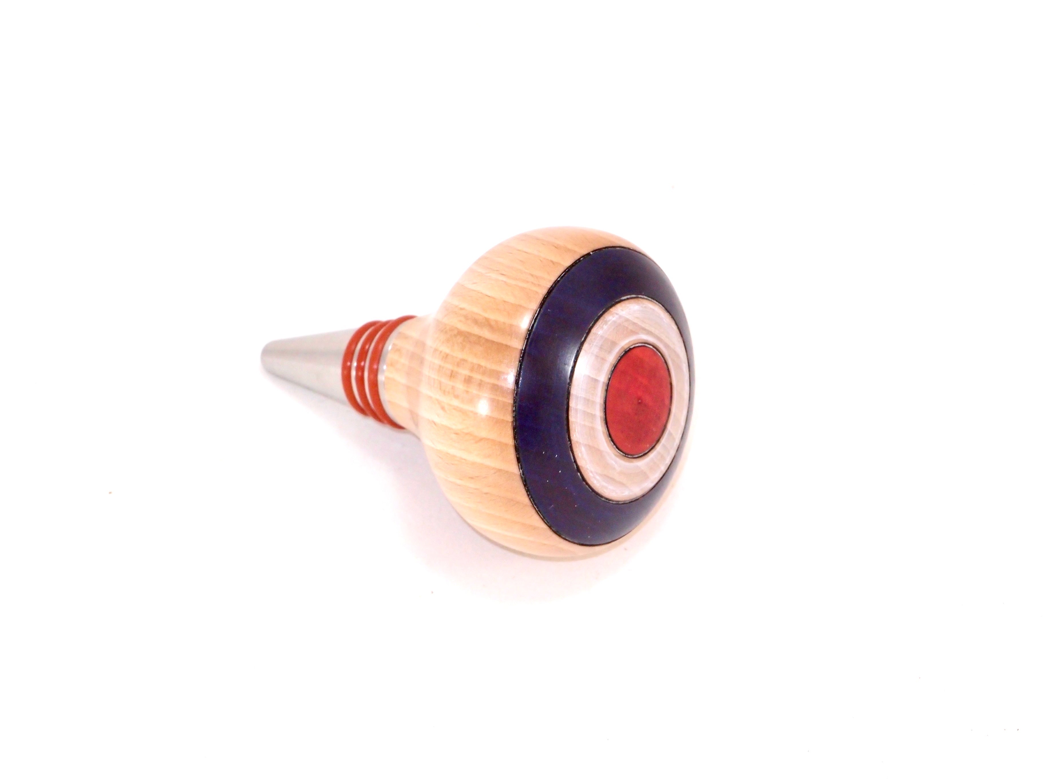 British Stainless Bottle Stopper | Woodturning project kit