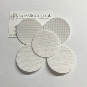 Sanding Arbor Pad Savers | Velcro Backed | Pack of 5 | For use with Bowl Sanders