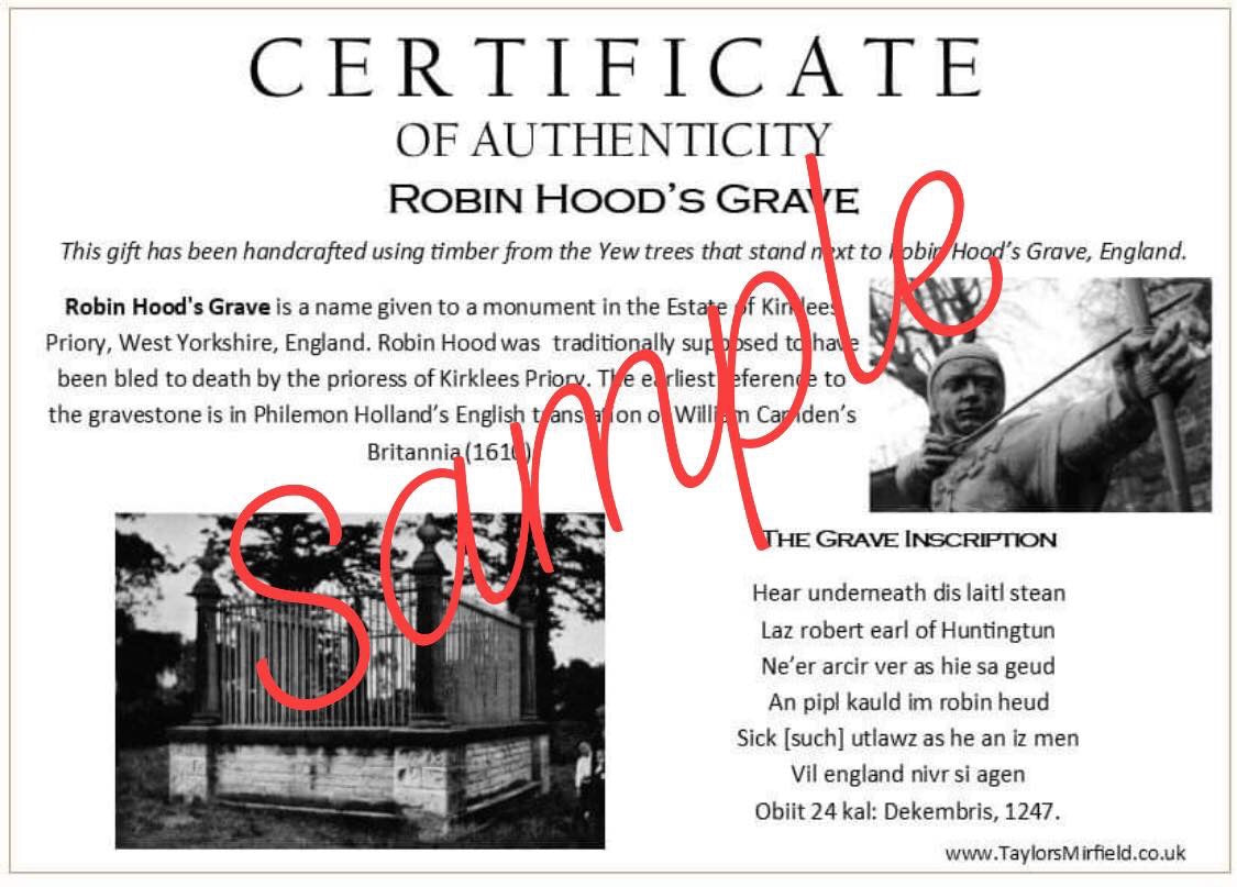 Robin Hood’s Grave Pen Blanks | Historic Pen Blanks
