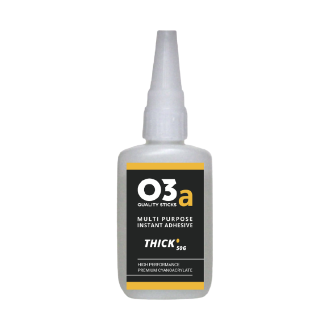 O3a Cyanoacrylate Adhesive, Thick, 50g | CA Glue | Super Glue
