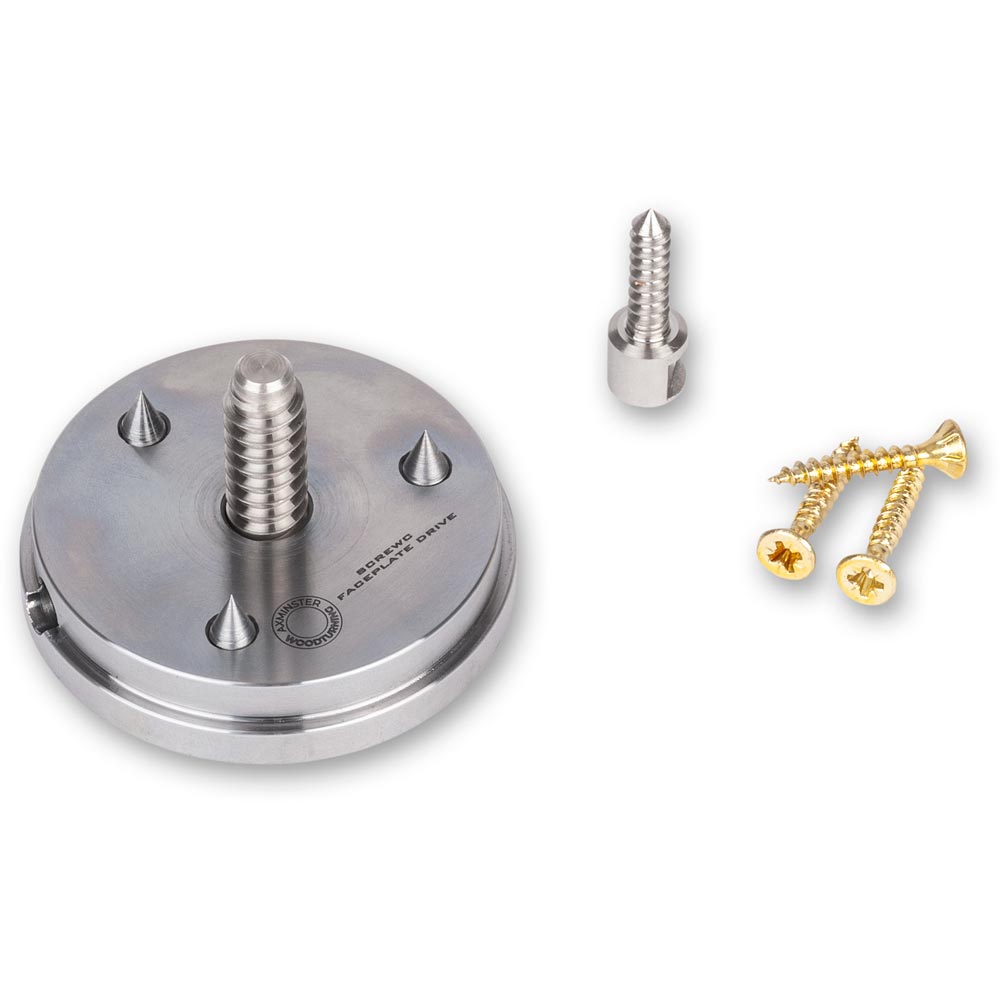 Axminster Woodturning Screw Chuck Faceplate | Drive for C Jaws