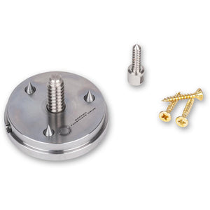 Axminster Woodturning Screw Chuck Faceplate | Drive for C Jaws